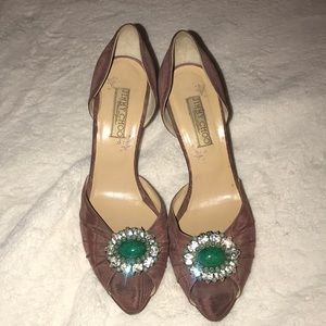 Jimmy Choo open toe heels